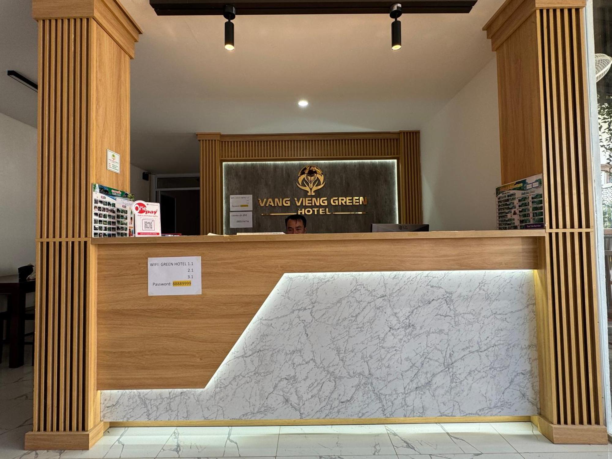 Vang Vieng Green Hotel Ngoại thất bức ảnh