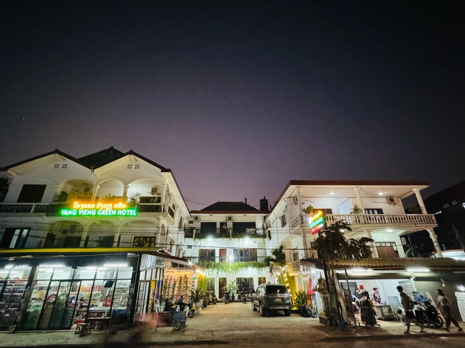 Vang Vieng Green Hotel Ngoại thất bức ảnh